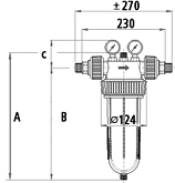 Dimensiones CINTROPUR Doméstico